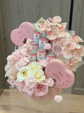 𝐏𝐈𝐍𝐊 𝐄𝐌𝐁𝐑𝐀𝐂𝐄 - Hoa chúc mừng