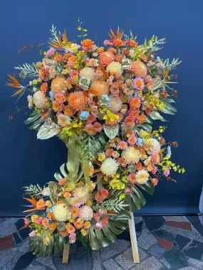 Kệ hoa khai trương - KT03