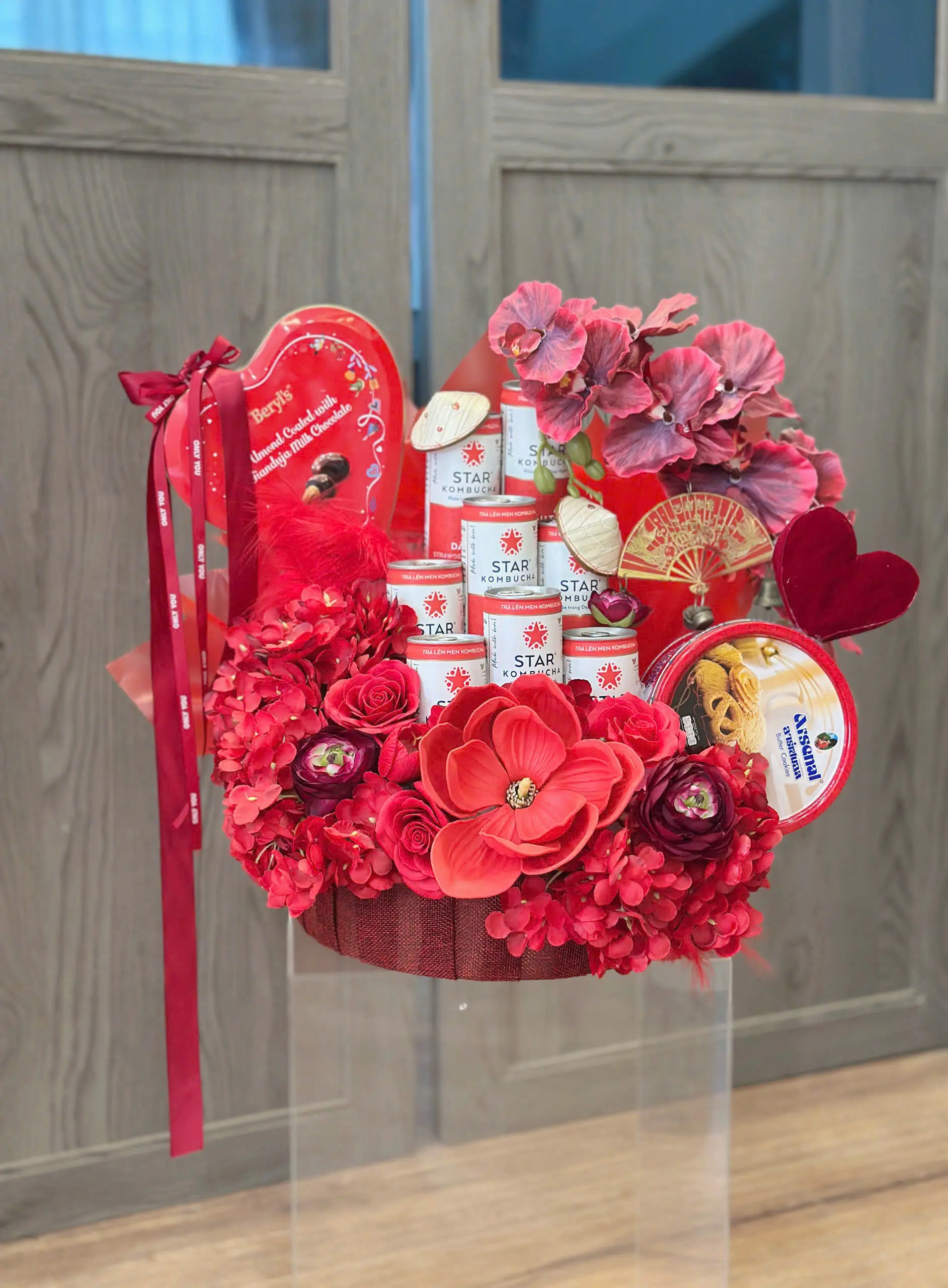 𝐒𝐂𝐀𝐑𝐋𝐄𝐓 𝐁𝐋𝐎𝐎𝐌 - Hoa chúc mừng