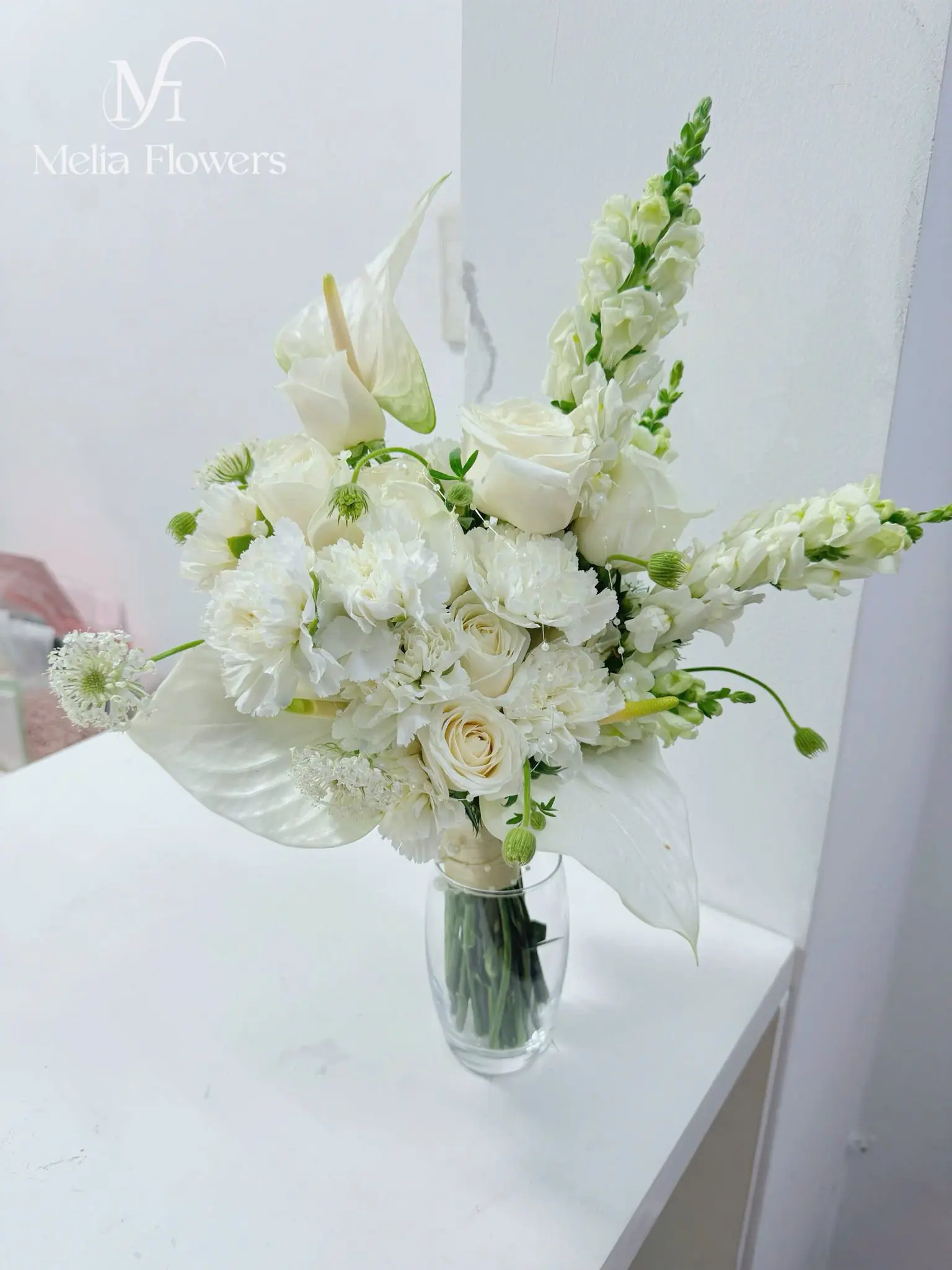 Hoa cưới thanh lịch